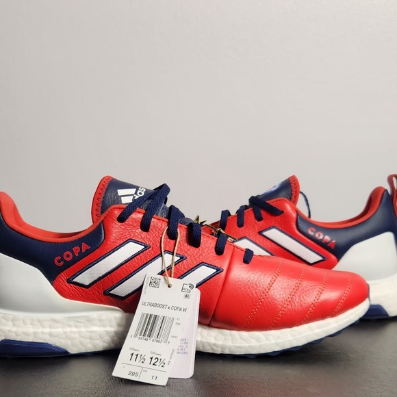 Adidas Portland Timbers Ultraboost DNA x Copa Chile Shoes, Red/White. Men 11.5
